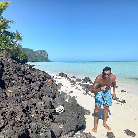 فندق Taria Camping Te-Fare-Arii المظهر الخارجي الصورة