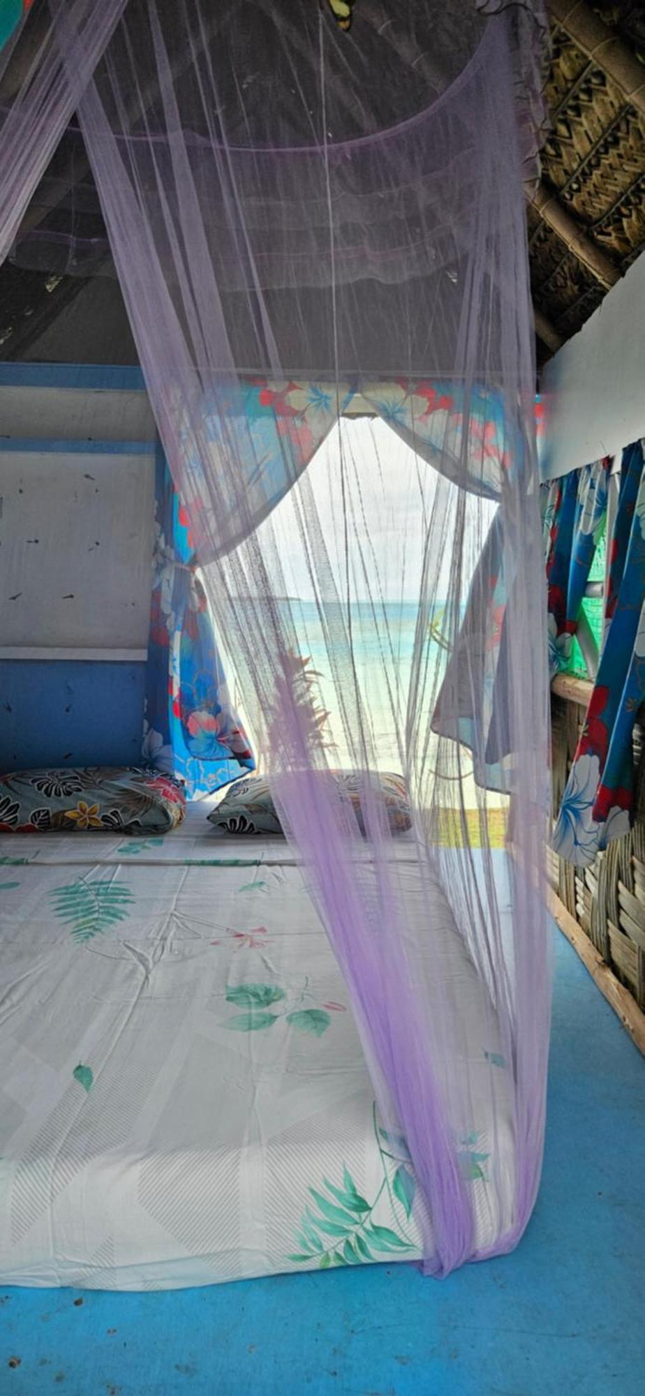 فندق Taria Camping Te-Fare-Arii المظهر الخارجي الصورة
