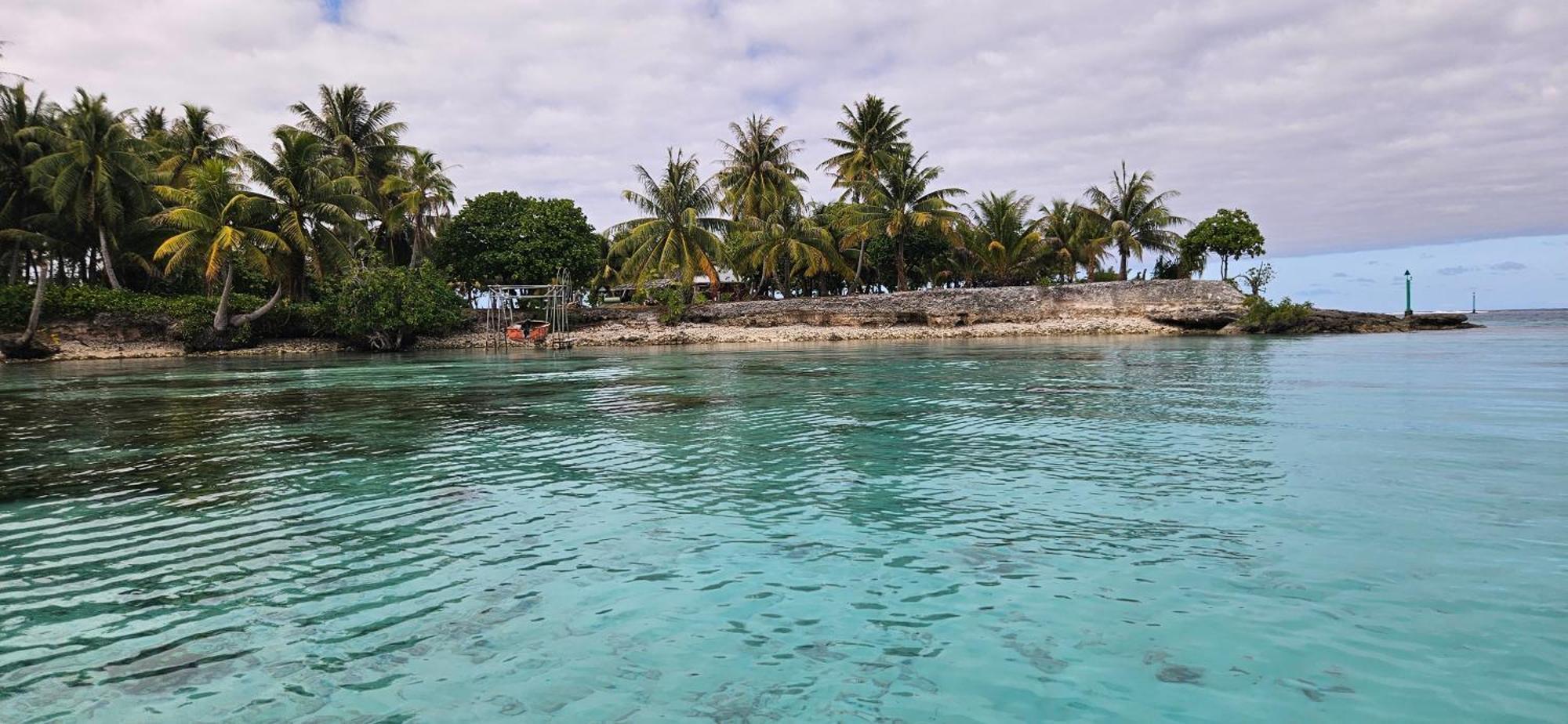 فندق Taria Camping Te-Fare-Arii المظهر الخارجي الصورة